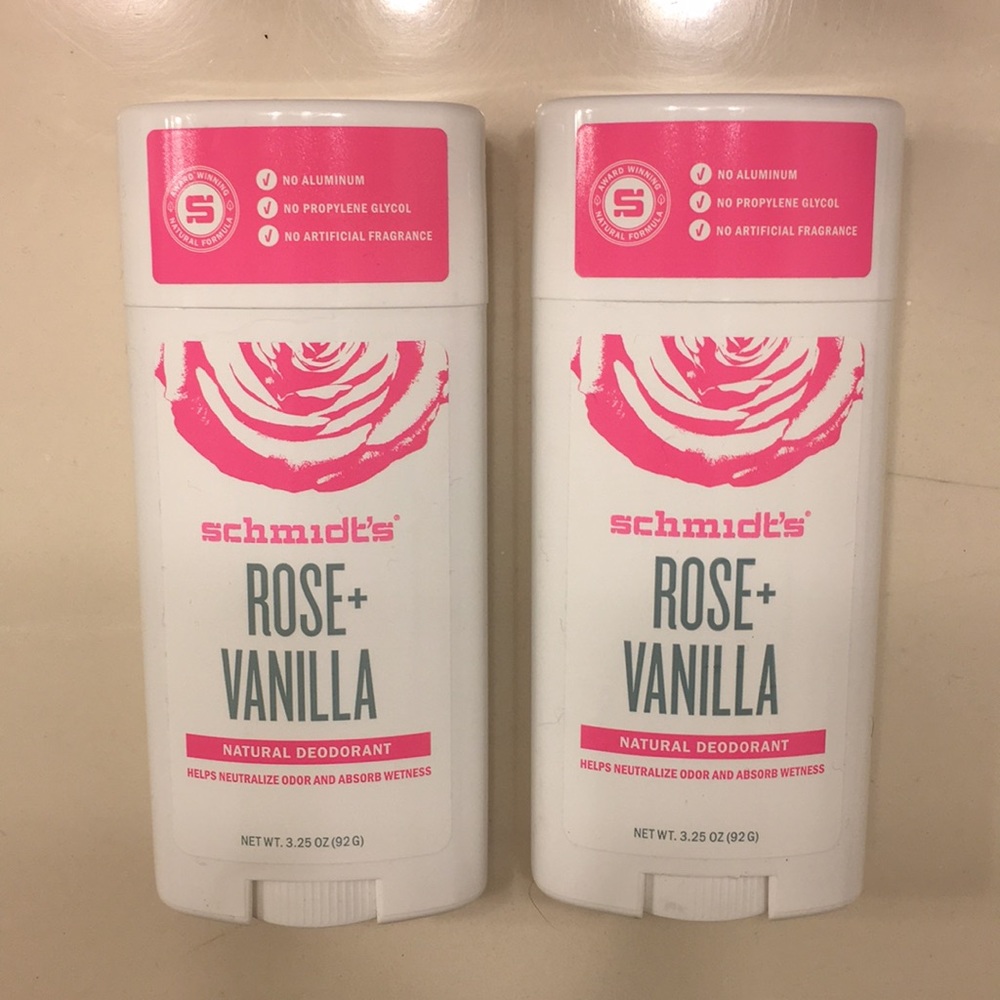 Schmidt’s Natural Deodorant Rose+Vanilla